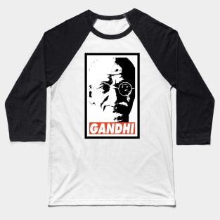 GANDHI Baseball T-Shirt